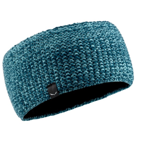 Salewa Knitted Headband Hoofdband turkoois Blauw