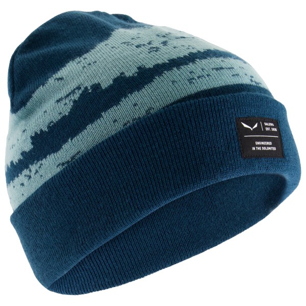 Salewa Logo Beanie Muts Blauw