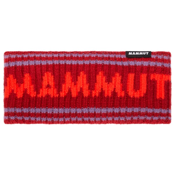 Mammut Mammut Retro Headband Hoofdband Rood