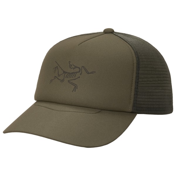 Arc’teryx Bird Trucker Hat Pet /M olijfgroen Bruin