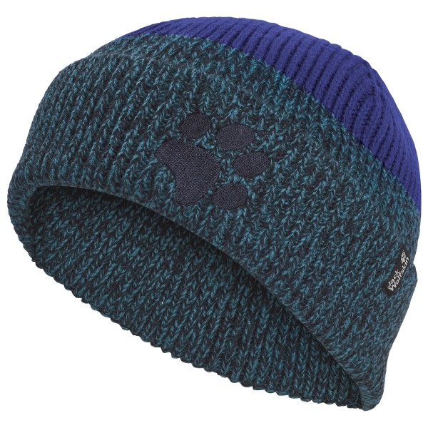Jack Wolfskin Kid’ Pawly Beanie Muts Blauw
