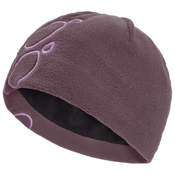 Jack Wolfskin Kid’s Vertigo Paw Beanie Muts Purper