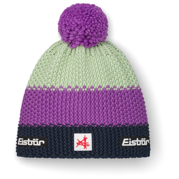 Eisbär Kid’s Star Pompon Mütze Ski Austria Muts cm 7-8 Years meerkleurig Multicolor