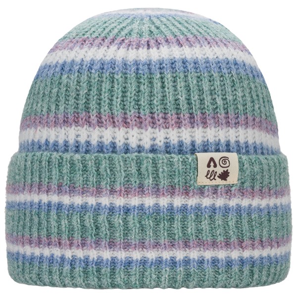 P.A.C. Elloie Recycled Beanie Muts turkoois Grijs