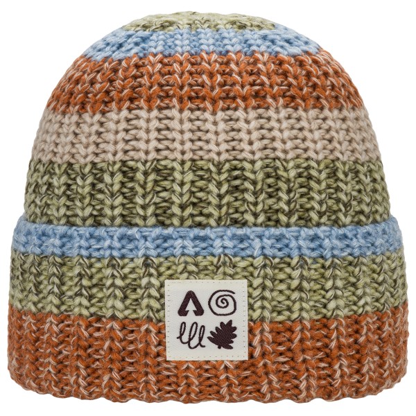 P.A.C. Melsta Wool Beanie Muts meerkleurig Multicolor
