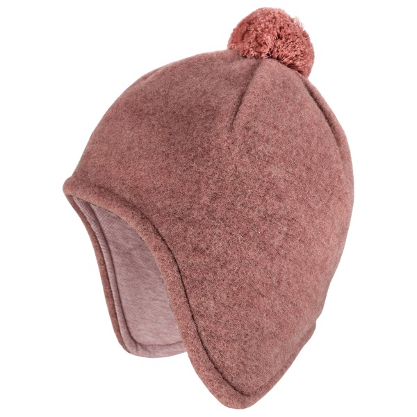 maximo Kid’s Inka Jersey Fleece Mütze m. Pompon Muts cm Bruin