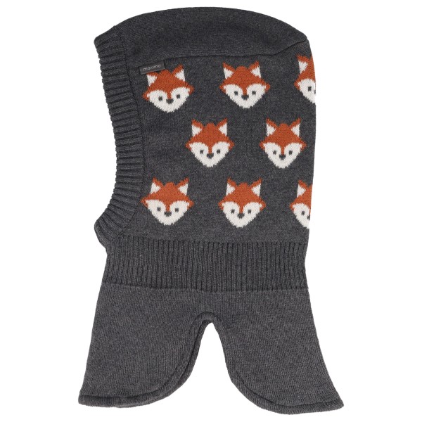 maximo Kid’s Schlupfmütze Fuchs Bivakmuts cm Grijs