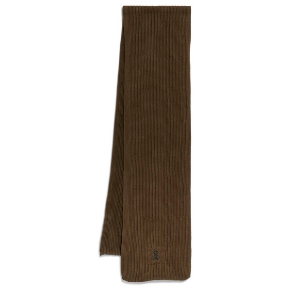 ARMEDANGELS Iconic Å Claasas Cotton W Sjaal Dark Earth