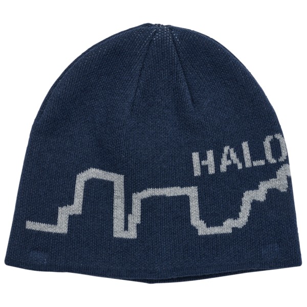 Halo Logo Beanie Muts Blauw