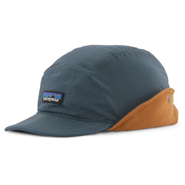 Patagonia Isthmus Earflap Cap Pet /XL Blauw