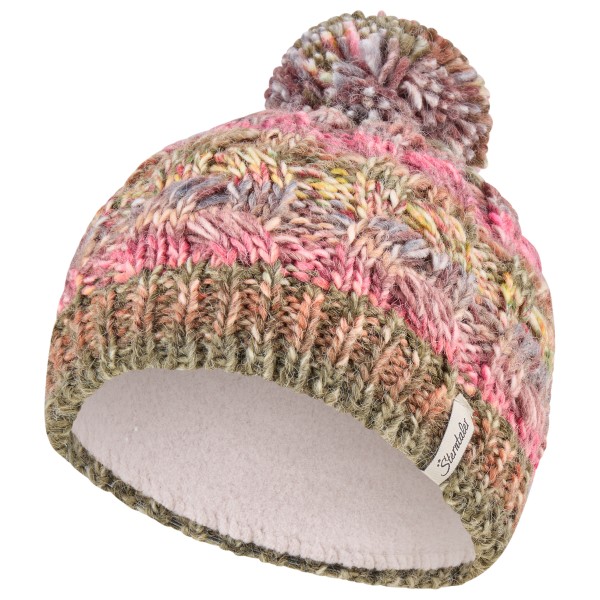 Sterntaler - Kid's Bommelmütze Farbmix - Mütze Gr 51 cm rosa