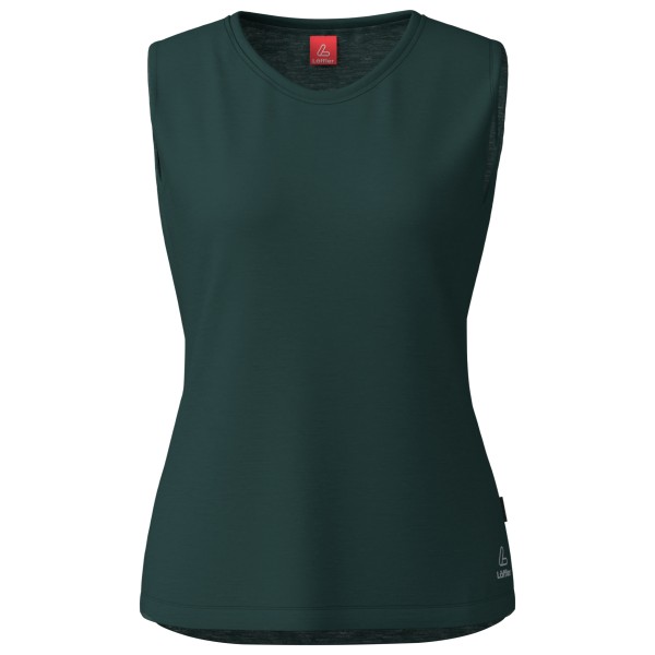 Löffler Loose Tanktop Merino-Tencel Merinoshirt Women (Größe 46 |blau)