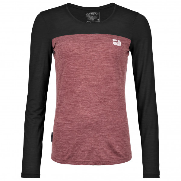 Image of Ortovox - Women"s 150 Cool Logo L/S - Merinoshirt Gr L;M;S;XL;XS gelb'