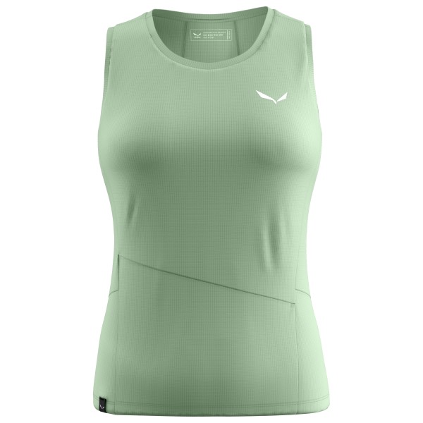 Top Salewa Puez Sporty Dry Tank Damen (Gr 40 |grün)