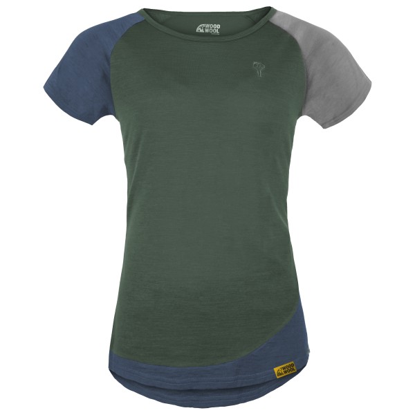 Image of Grüezi Bag - Women"s Woodwool T-Shirt Lady Janeway - Merinoshirt Gr L bunt'