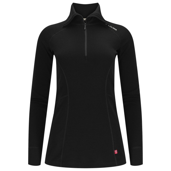 Image of Aclima - Women"s Warmwool Polo - Merinoshirt Gr L;M;S;XL;XS schwarz'