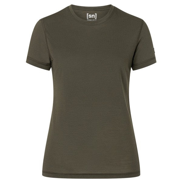 Image of super.natural - Women"s Sierra 140 Tee - Merinoshirt Gr 34 - XS braun'