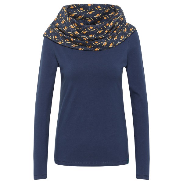 Image of Tranquillo - Women"s Pullover mit großem Kragen - Longsleeve Gr L;M;S;XL;XS blau;lila'