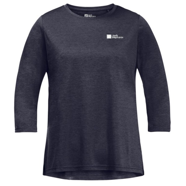 Image of Jack Wolfskin - Women"s Crosstrail 3/4 Tee - Longsleeve Gr S blau'