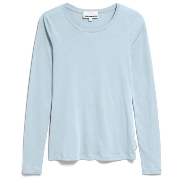 Image of ARMEDANGELS - Women"s Enriccaa Soft - Longsleeve Gr M grau'