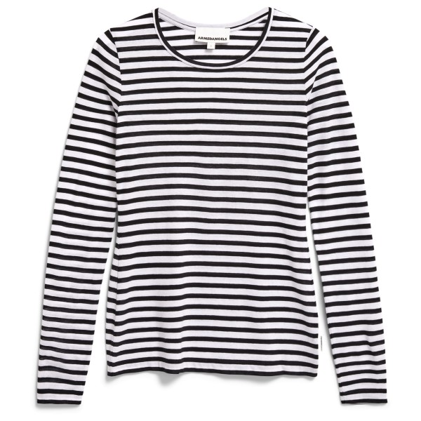 Image of ARMEDANGELS - Women"s Enriccaa Stripes - Longsleeve Gr S grau'