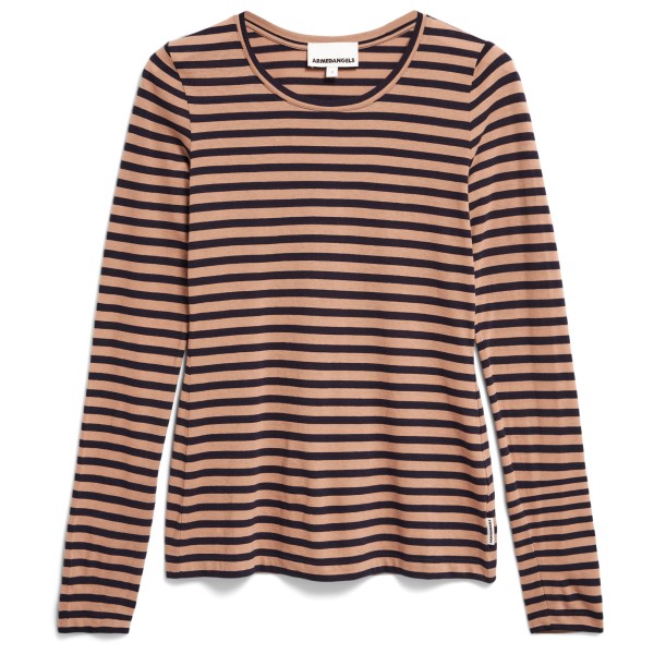 Image of ARMEDANGELS - Women"s Enriccaa Stripes - Longsleeve Gr L;M;S;XL;XS;XXL beige;braun;grau'