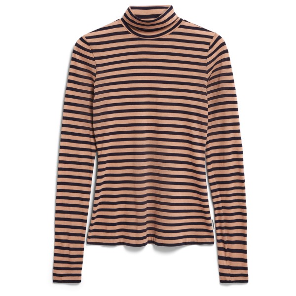 Image of ARMEDANGELS - Women"s Graziliaa Stripes - Longsleeve Gr L;M;S;XL;XS;XXL beige;braun;grau'