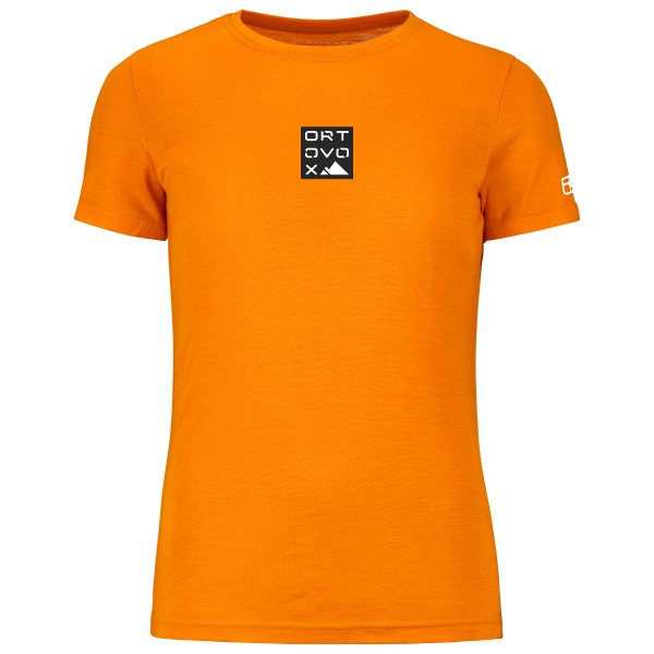 Image of Ortovox - Women"s 185 Merino Square TS - Merinoshirt Gr L;M;S;XL;XS autumn leaves;bloom;wild herbs'