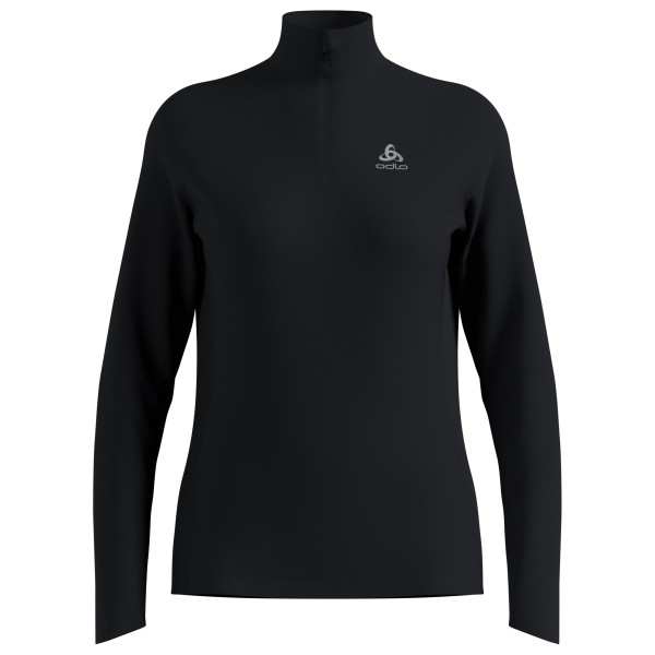 Odlo Women’s Mid Layer 1/2 Zip Essential Ceramiwarm Sportshirt Zwart