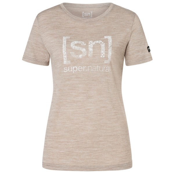 Image of super.natural - Women"s Arabesque Tee - Merinoshirt Gr 34 - XS;36 - S;38 - M;40 - L;42 - XL beige;lila;lila/rosa;rosa'