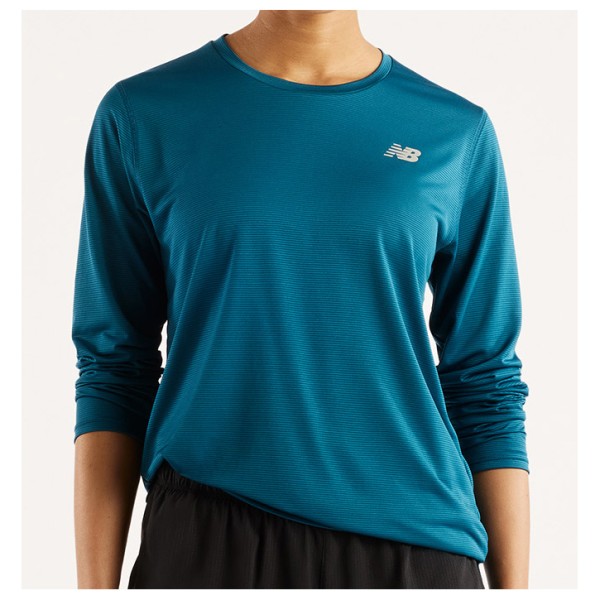 New Balance Women’s Sport Essentials L/S Hardloopshirt Blauw