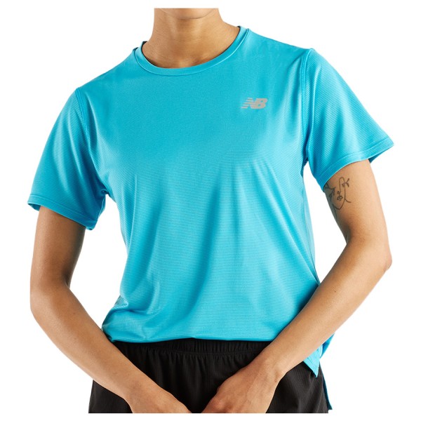 New Balance Women’s Sport Essentials S/S Hardloopshirt turkoois Turquoise