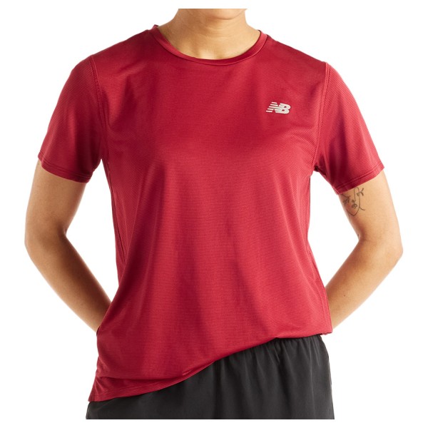 New Balance Women’s Sport Essentials S/S Hardloopshirt Rood