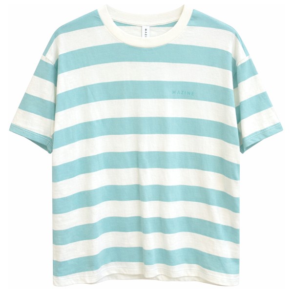 Mazine Bold Striped T-Shirt Damen (Gr S |weiß)