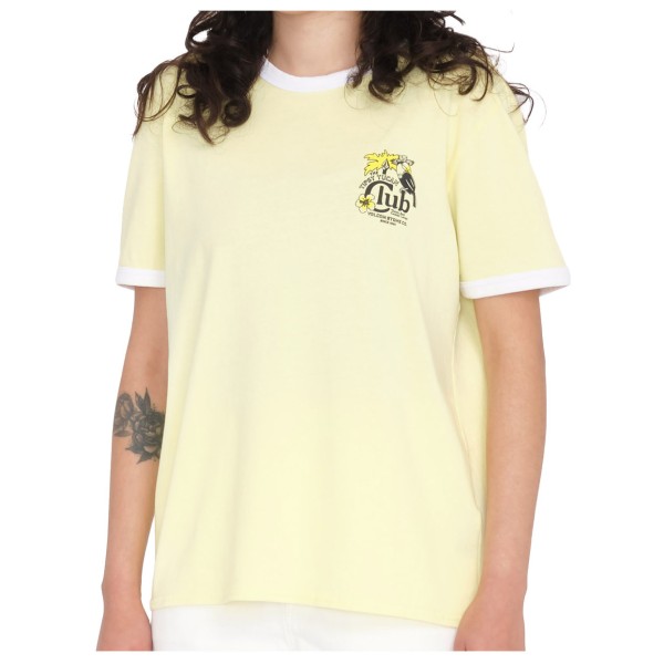 Image of Volcom - Women"s Truly Ringer Tee - T-Shirt Gr L;S;XS gelb'