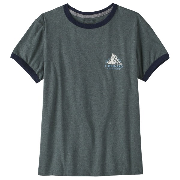 Image of Patagonia - Women"s Chouinard Crest Ringer Responsibili-Tee - T-Shirt Gr L;M;S;XL;XS beige;grau'