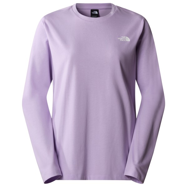 Image of The North Face - Women"s L/S Simple Dome Tee - Longsleeve Gr L;M;S;XL;XS;XXL grau/weiß;schwarz'