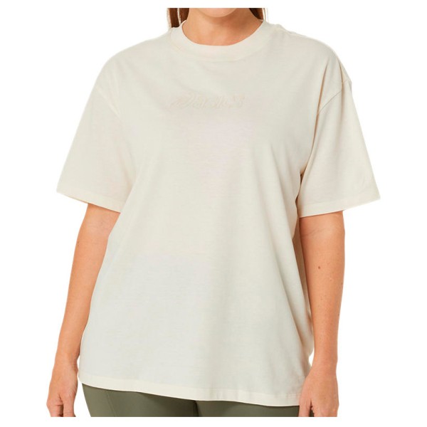 Image of Asics - Women"s Logo Tee - T-Shirt Gr L;M;S beige;schwarz'