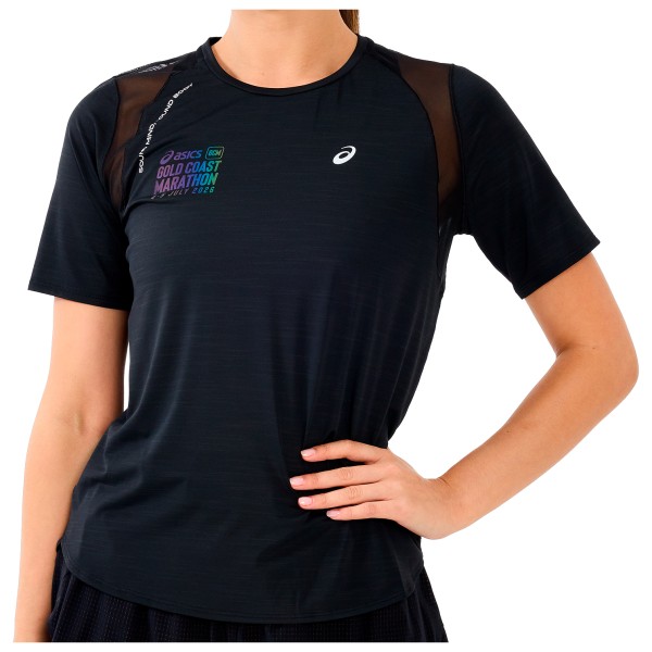 Asics Women’s Road S/S Top Hardloopshirt Zwart