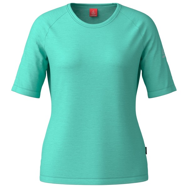 Löffler Shirt Merino-Tencel Comfort Fit Merinoshirt Damen Trekking (Gr 40 |türkis)