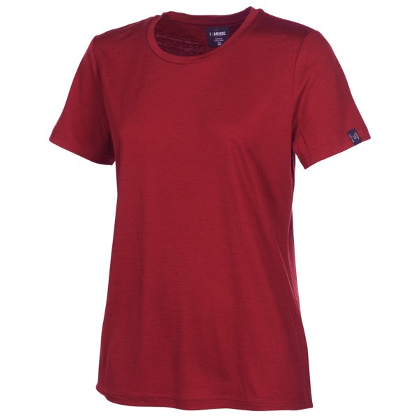 Image of Ivanhoe of Sweden - Women"s UW T-Shirt - Merinoshirt Gr 36 royal cherry'