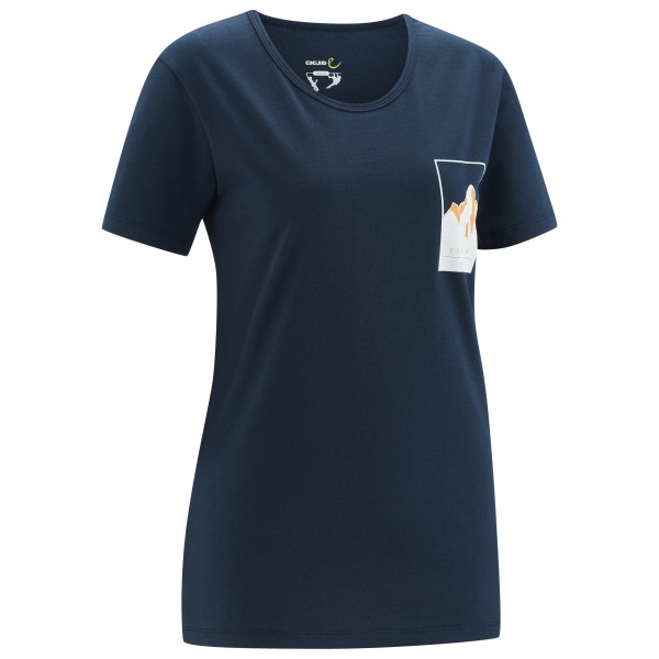 Image of Edelrid - Women"s Onset T-Shirt - T-Shirt Gr L;M;S;XL;XS blau;grau;schwarz'