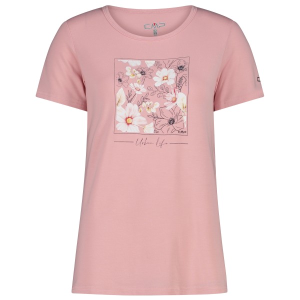 Image of CMP - Women"s Bomboo T-Shirt - T-Shirt Gr 34;40;42 blau;rosa'
