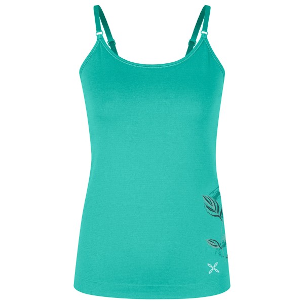 Image of Montura - Women"s Flower Seamless Canotta - Top Gr L;M rosa;schwarz;türkis'