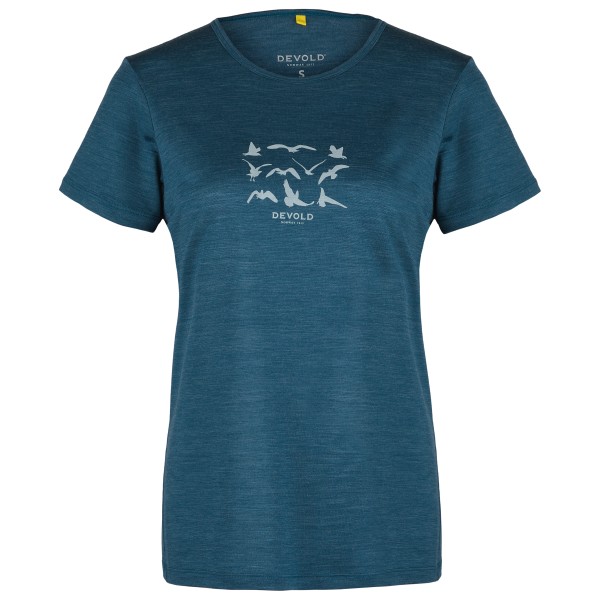 Image of Devold - Women"s Havmåse Merino 130 Tee - Merinoshirt Gr L;M;S;XL;XS grau'