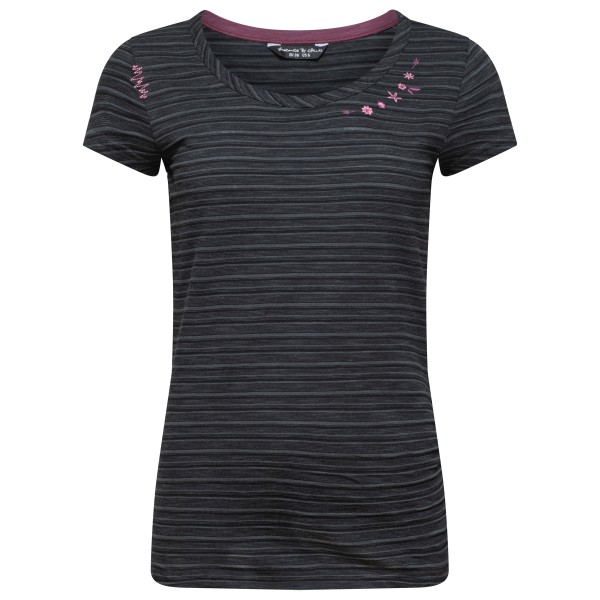 Image of Chillaz - Women"s Fancy Flower - T-Shirt Gr 34;36;38;40;42;44 blau/grau;schwarz/grau'
