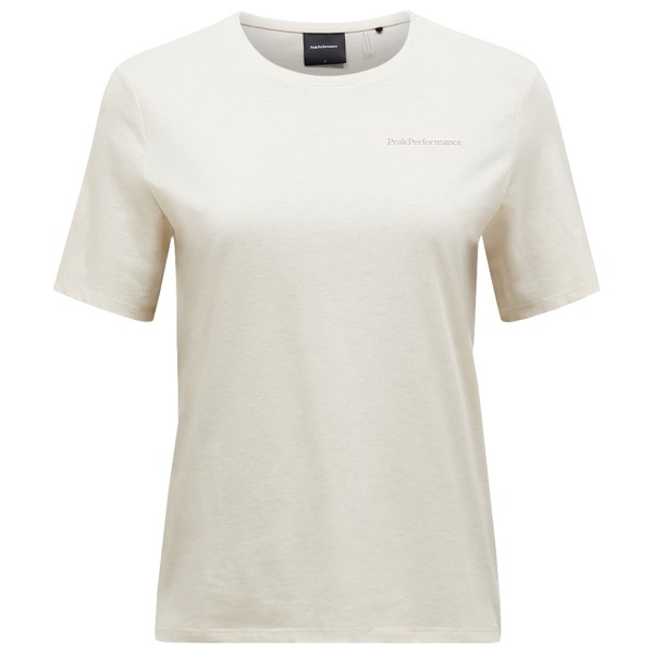 Peak Performance Explore Logo Tee Funktionsshirt Women (Größe S |beige)
