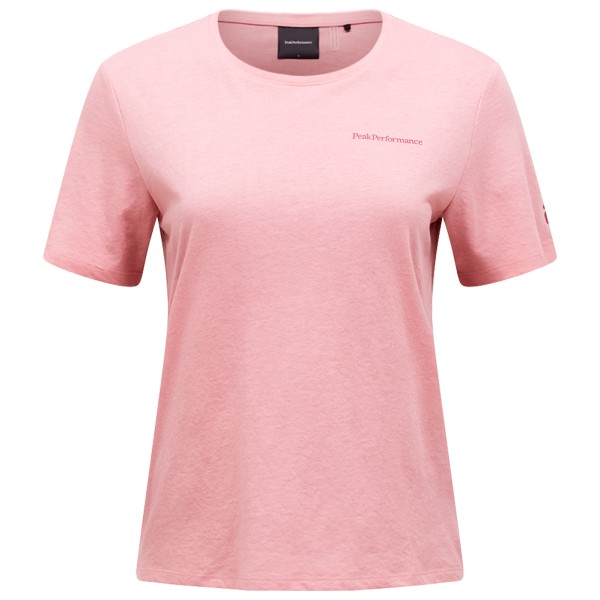 Peak Performance – Women’s Explore Logo Tee – Sportshirt maat S, Roze