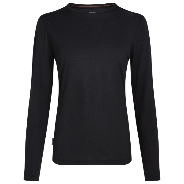 Image of Icebreaker - Women"s Merino 125 Cool-Lite Sphere III L/S Tee - Merinoshirt Gr L schwarz'