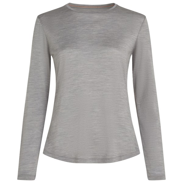 Laufshirt Icebreaker Merino 125 Cool-Lite Sphere III L/S Tee Damen (Gr L |grau)